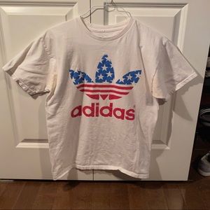 Adidas American flag logo tee (men’s medium)